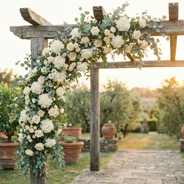 Allestimento floreale per cerimonia