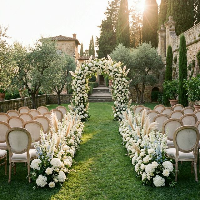 Cerimonia all'aperto